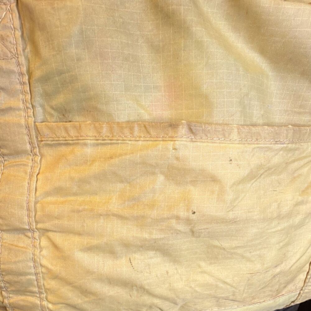 Vintage Avon Yellow Tote Bag with Zipper Accent Double Handles Solid Women - Picture 2 of 5